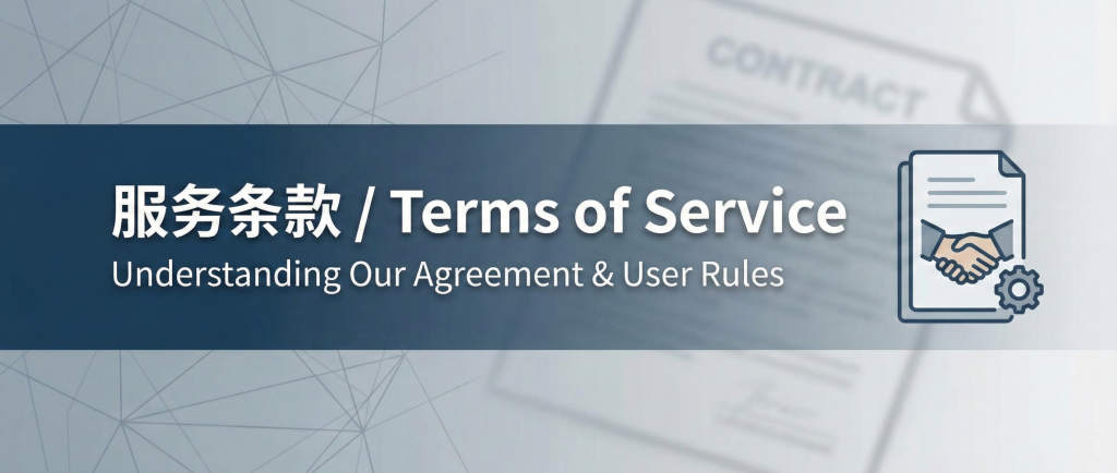 服务条款 / Terms of Service