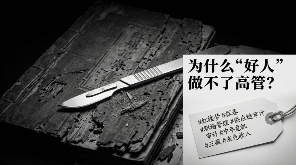 【红楼重启 029】探春理家：为什么“好人”做不了高管？